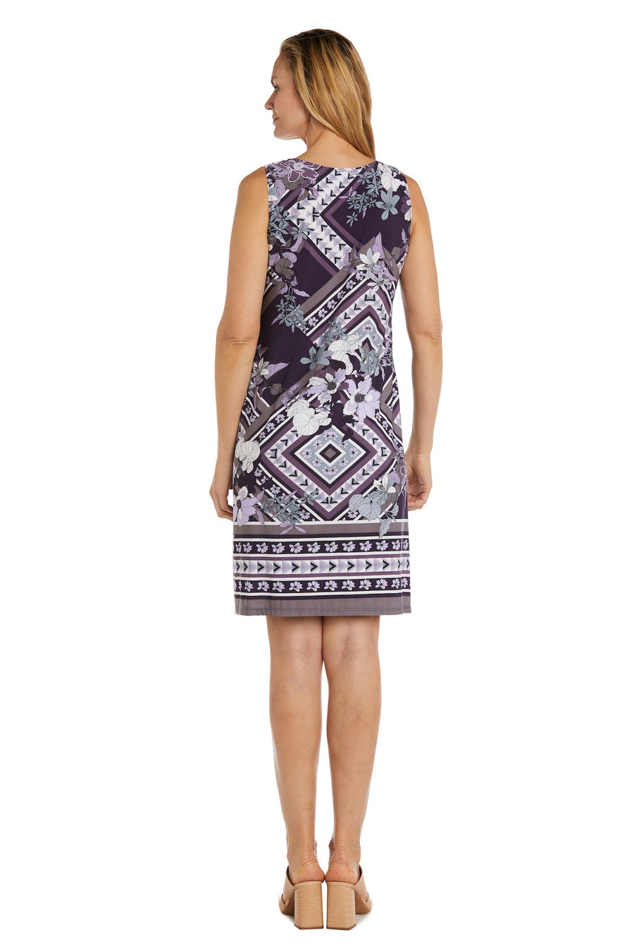 Mother of the Bride Dresses Short Bold Print Jacket Dress Mother of the Bride Eggplant