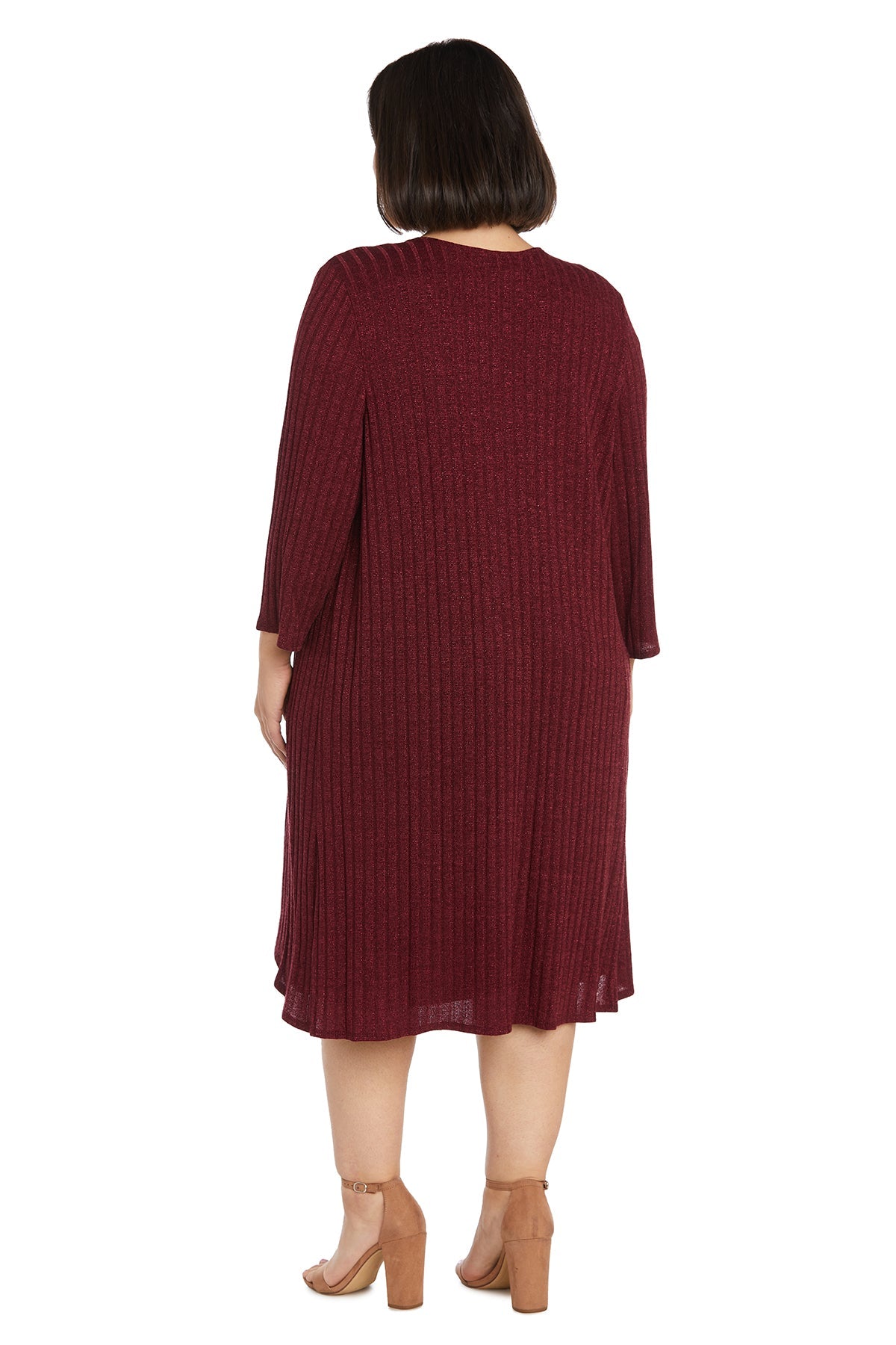 Mother of the Brie Dresses Short Plus Size Jacket Dress Wine