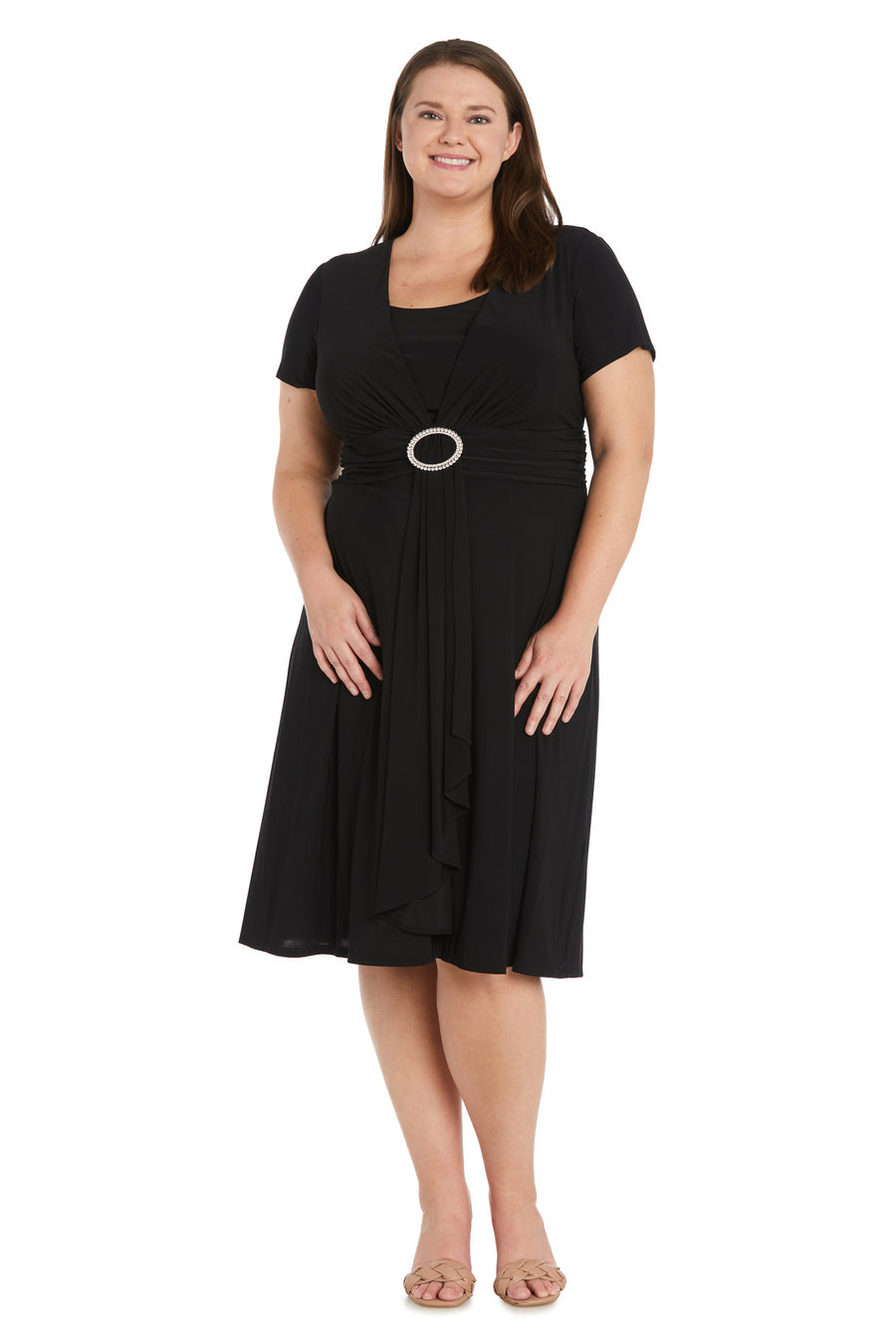 Cocktail Dresses Plus Size Short Dress Black