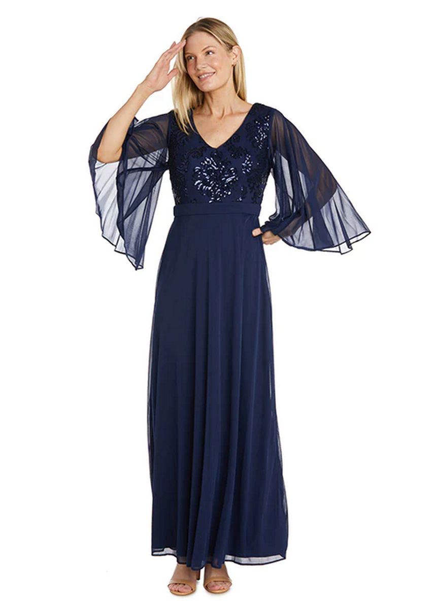 Mother of the Bride Dresses Long Formal Mother of the Bride Dress Navy