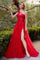 Prom Dresses One Shoulder Prom Dress Red