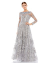 Formal Dresses Long Formal Long Sleeve Gown Sterling