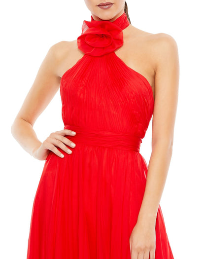 Formal Dresses Formal Long Tiered Gown Red