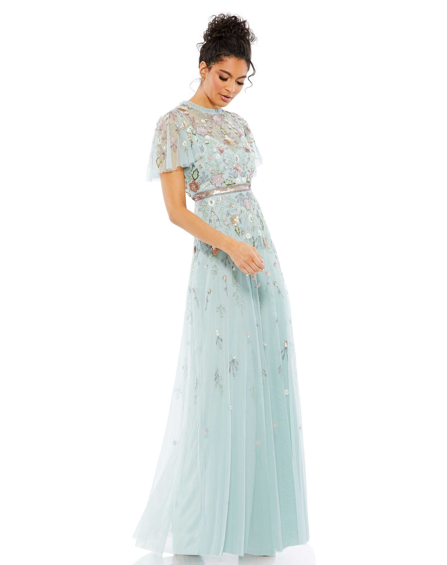 Formal Dresses Formal Long Embellished Gown Mint