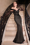 Prom Dresses Long Fitted Prom Dress Black