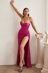 Prom Dresses Long Plus Size Formal Prom Dress Fuchsia