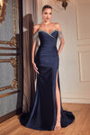 Formal Dresses Long Formal Fringe Prom Evening Dress Navy