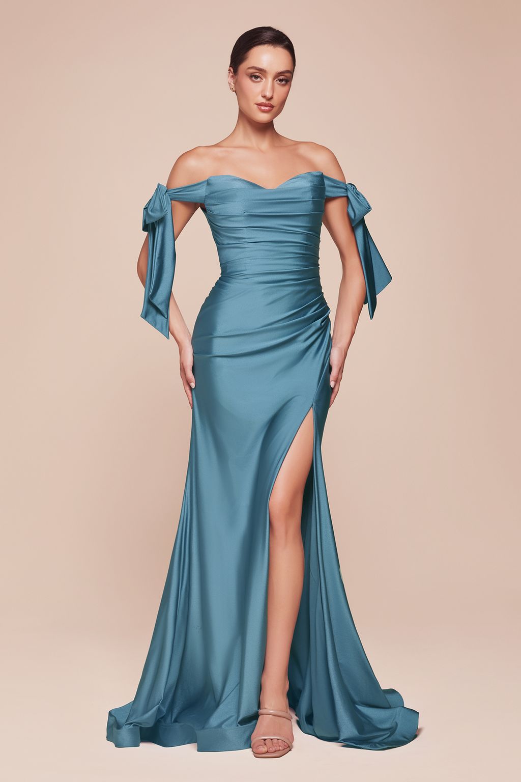 Prom Dresses Sexy Formal Long Prom Dress Lake Blue