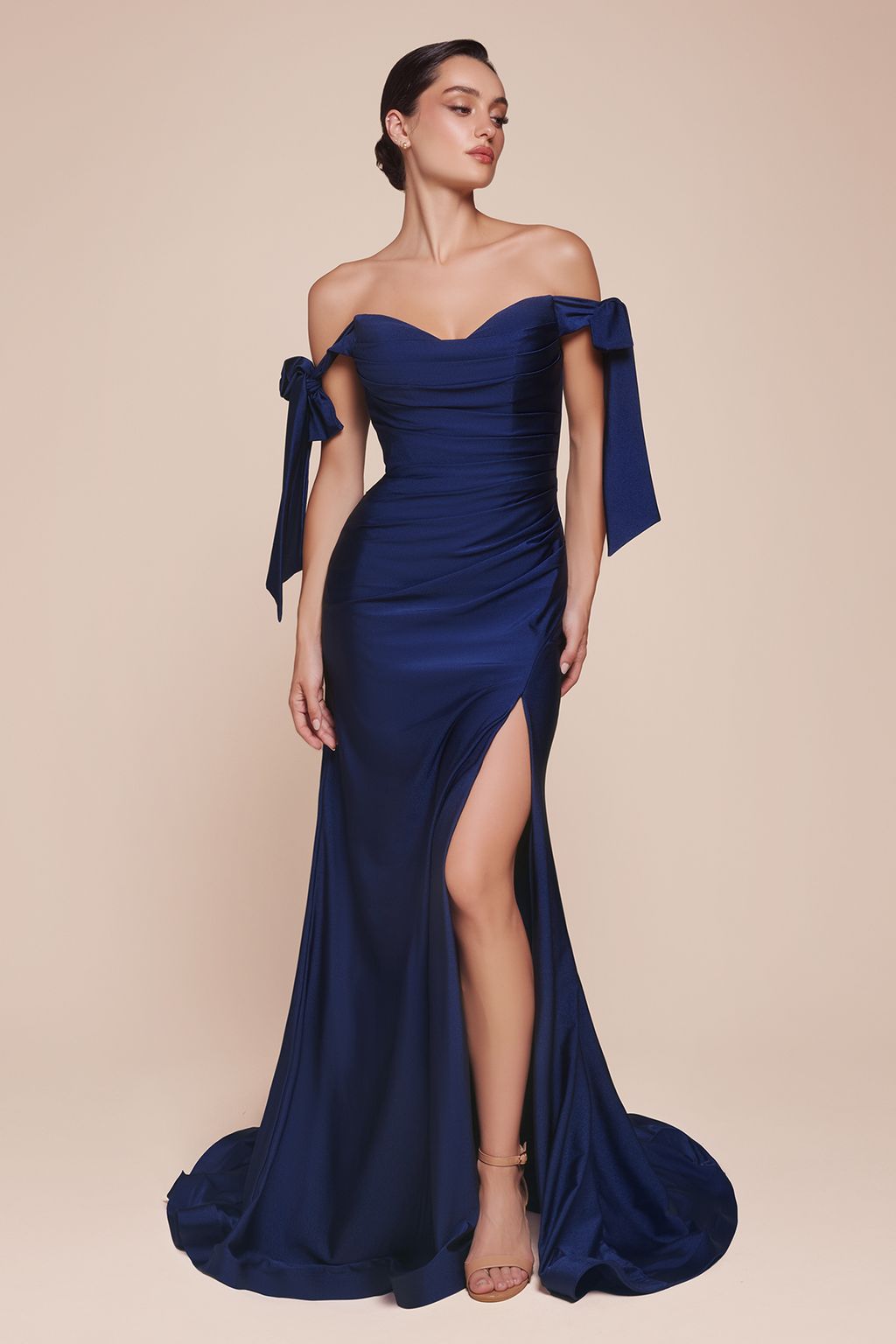 Prom Dresses Sexy Formal Long Prom Dress Navy