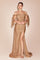 Prom Dresses Sexy Formal Long Prom Dress Nude Gold