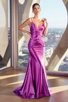 Prom Dresses Prom Long Fitted Dress Orchid