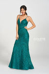 Prom Dresses Fitted Formal Mermaid Prom Long Dress Jade