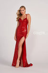 Prom Dresses Prom Sequin Formal Long Dress Red