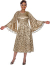 Plus Size Dresses Plus Size Mother of the Bride Sequin Midi Dress Champagne