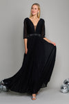 Formal Dresses Long Sleeve Formal Evening Dress Black