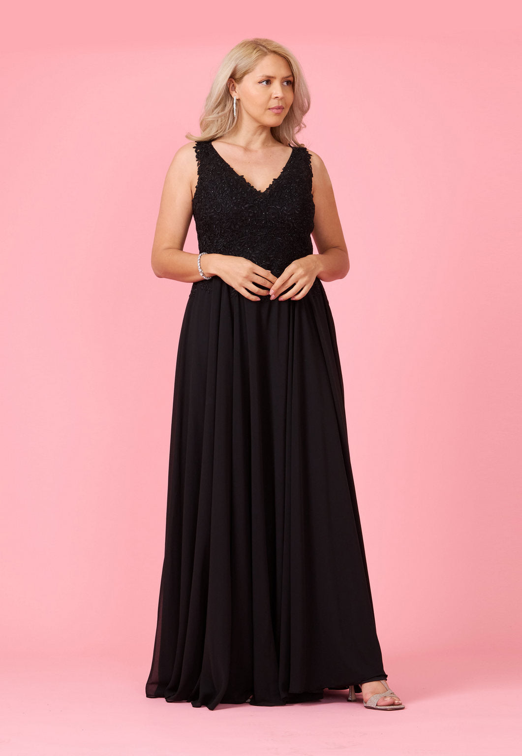 Formal Dresses Long Formal Dress Plus Size Evening Gown Black