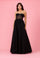 Prom Dresses Corset Prom Party Dress Formal Ball Gown Black