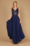 Mother of the Bride Dresses Long Thick Strap Formal Mother Of The Bride Dress Navy