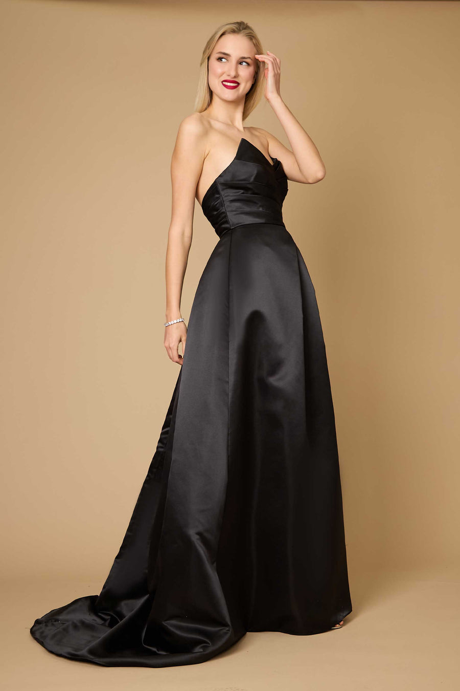 Prom Dresses Long Black Formal Ball Gown Party Dress Black