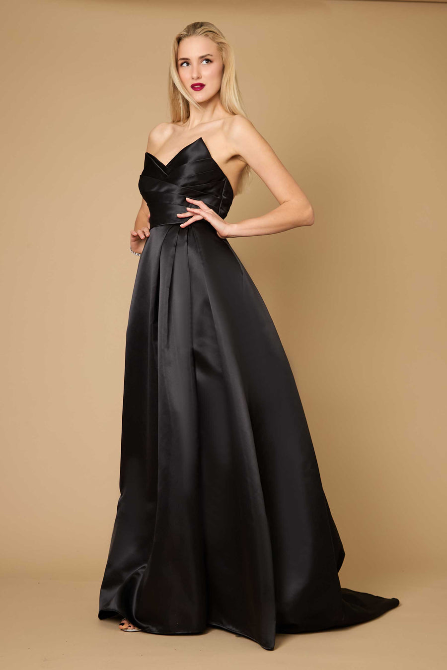 Prom Dresses Long Black Formal Ball Gown Party Dress Black