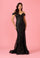 Formal Dresses Off Shoulder Sequin Corset Formal Dress Black