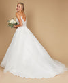 Wedding Dresses Simple Long Spaghetti Strap Wedding Dress  Off White