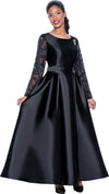 Mother of the Bride Dresses Long Sleeve Mother of the Bride Formal Dress Black