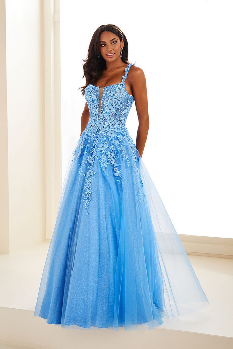 Prom Dresses Long Ball Gown Prom Dress Bluebell