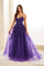 Prom Dresses Long Ball Gown Applique Prom Dress Amethyst