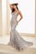 Prom Dresses Mermaid Prom Long Formal Gown Silver