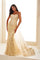 Prom Dresses Long Formal Embroidered Sequin Prom Dress Gold