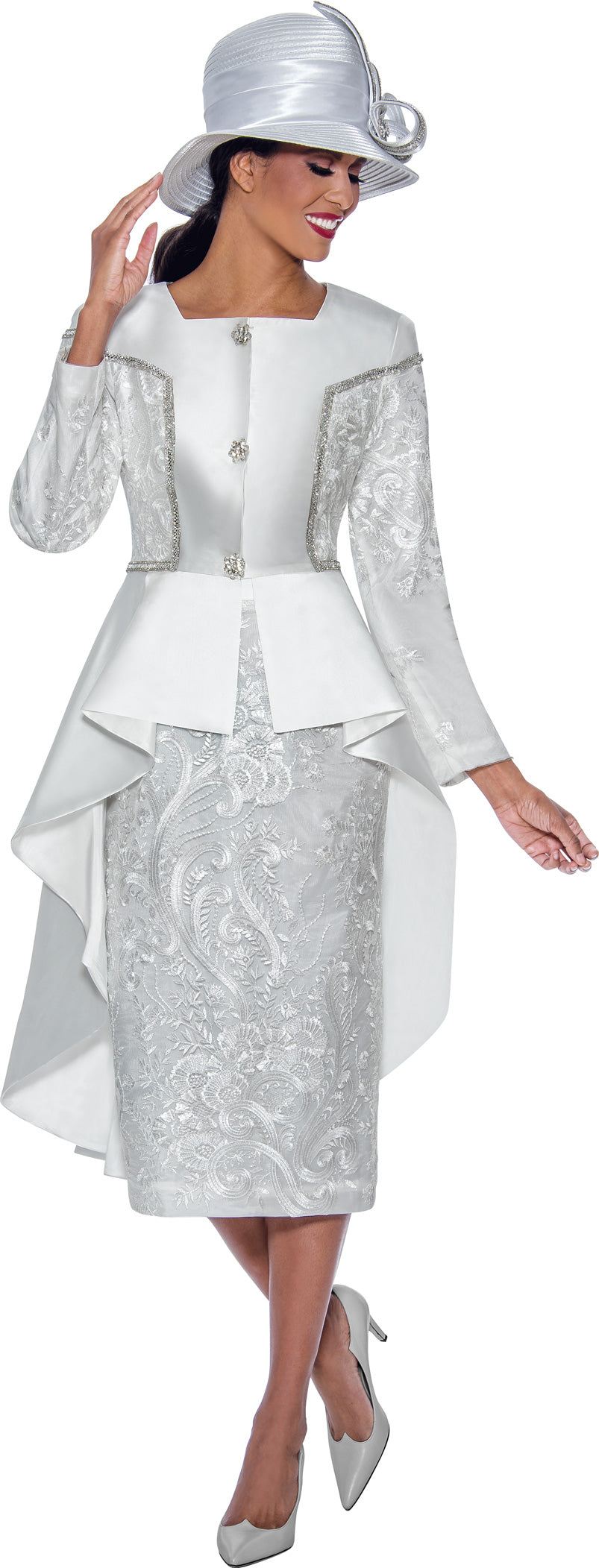 Mother of the Bride Dresses Beaded Mother of the Bride Long Sleeve Dress White