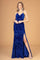 Prom Dresses Sequin Long Prom Slit Dress Royal Blue