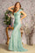 Mother of the Bride Dresses Glitter Mermaid Mother of the Bride Long Dress Sage