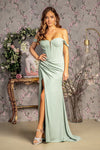 Prom Dresses Prom Ruched Back Rome Mermaid Long Dress Sage