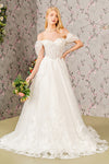 Wedding Dresses Jewel A line Wedding Gown Ivory