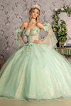 Quinceniera Dresses Jewel Quinceanera Ball Gown Sage