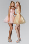 Homecoming Sleeveless Short Prom Dress