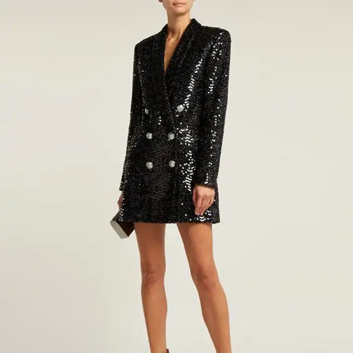 Long Sleeve Sequin Jacket Sale