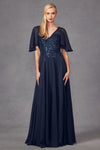 Mother of the Bride Dresses Long Formal Mother of The Bride Dress Navy Blue