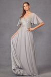 Mother of the Bride Dresses Long Formal Mother of The Bride Dress Silver