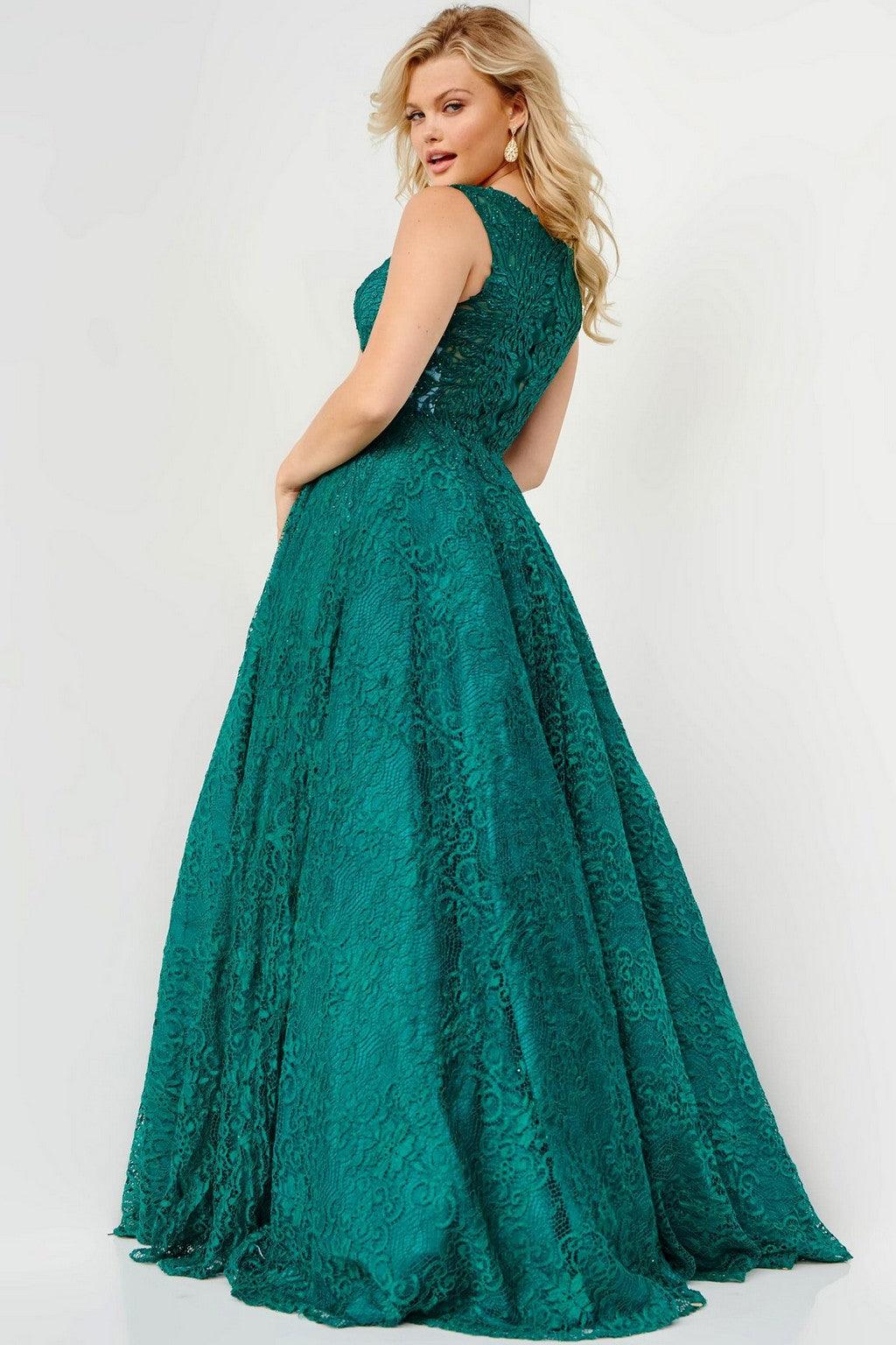 Prom Dresses Long A-Ling Evening Gown EMERALD