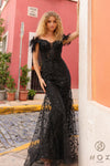 Prom Dresses Long Formal Beaded Prom Dress Black