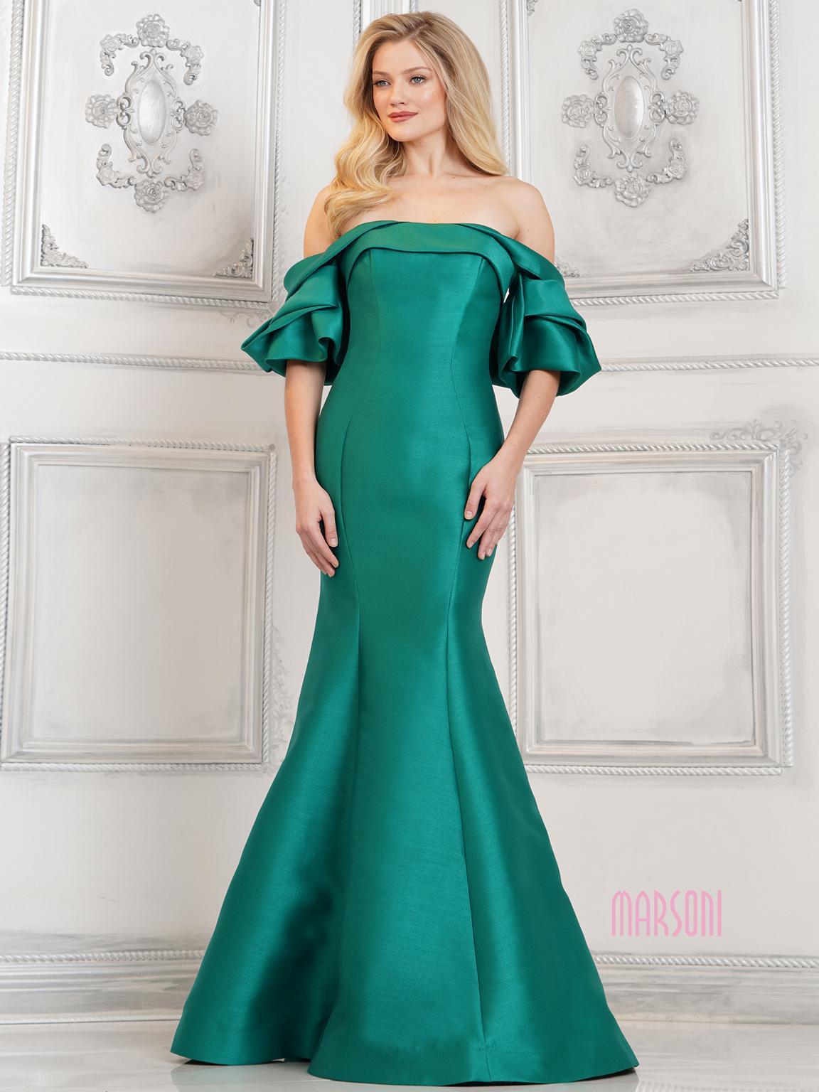 Formal Dresses Long Formal Prom Mermaid Dress Emerald