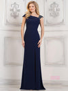 Mother of the Bride Dresses Beaded Mother of the Bride Long Dress Navy