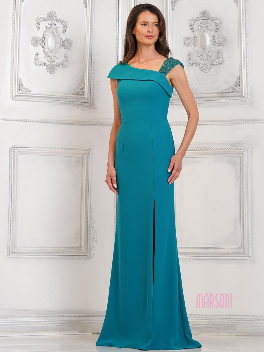 Mother of the Bride Dresses Beaded Mother of the Bride Long Dress Teal Green