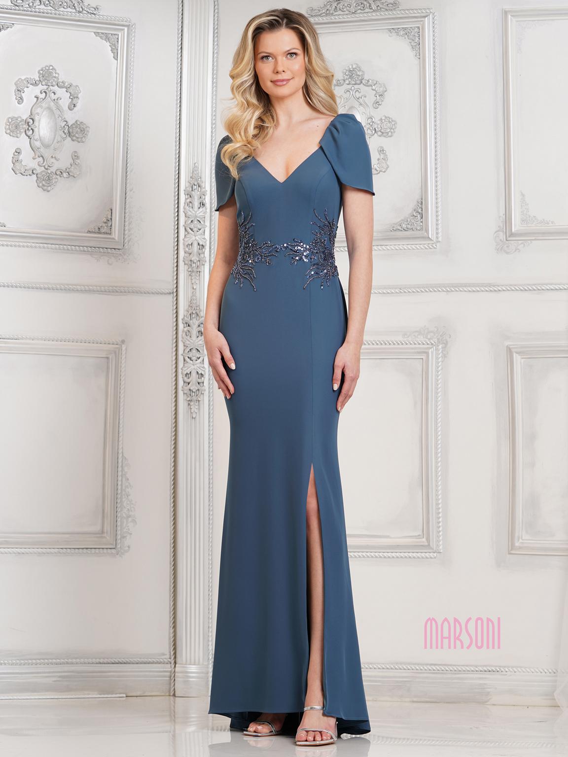 Mother of the Bride Dresses Long Fitted Mother of the Bride Dress Teal Blue