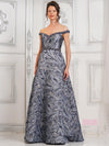 Formal Dresses Beaded Formal Prom Long A Line Dress Midnight Blue