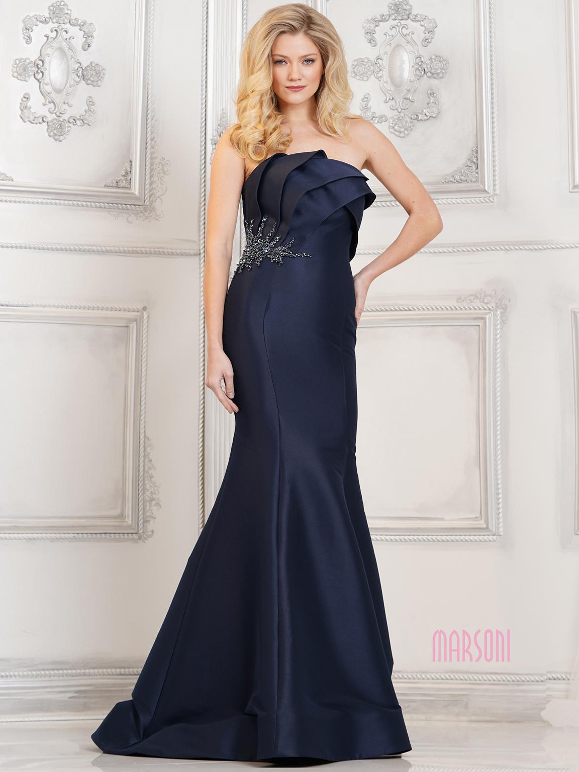 Formal Dresses Long Mermaid Formal Prom Dress Navy