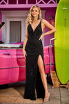 Prom Dresses Long Sleeveless Prom Dress Black